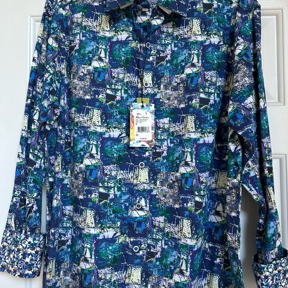 Brand NEW Robert Graham shirt. - Picture 4 of 4